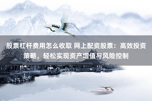 股票杠杆费用怎么收取 网上配资股票：高效投资策略，轻松实现资产增值与风险控制