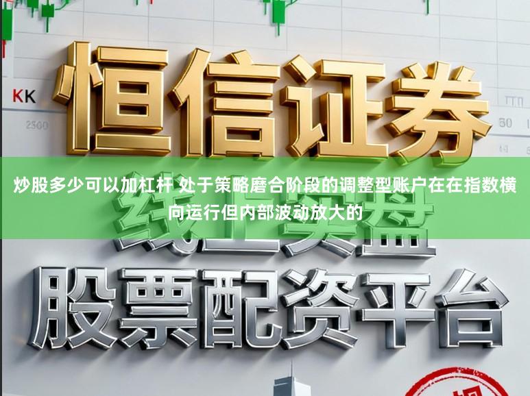 炒股多少可以加杠杆 处于策略磨合阶段的调整型账户在在指数横向运行但内部波动放大的