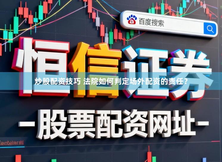 炒股配资技巧 法院如何判定场外配资的责任？